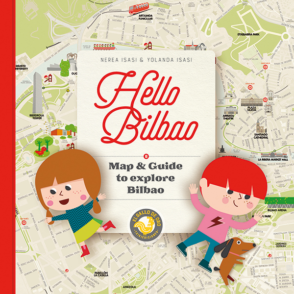 KOBATA Portada de la guía "Hello, Bilbao"