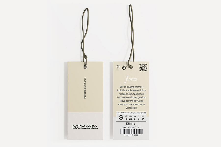 KOBATA servicios. etiquetas