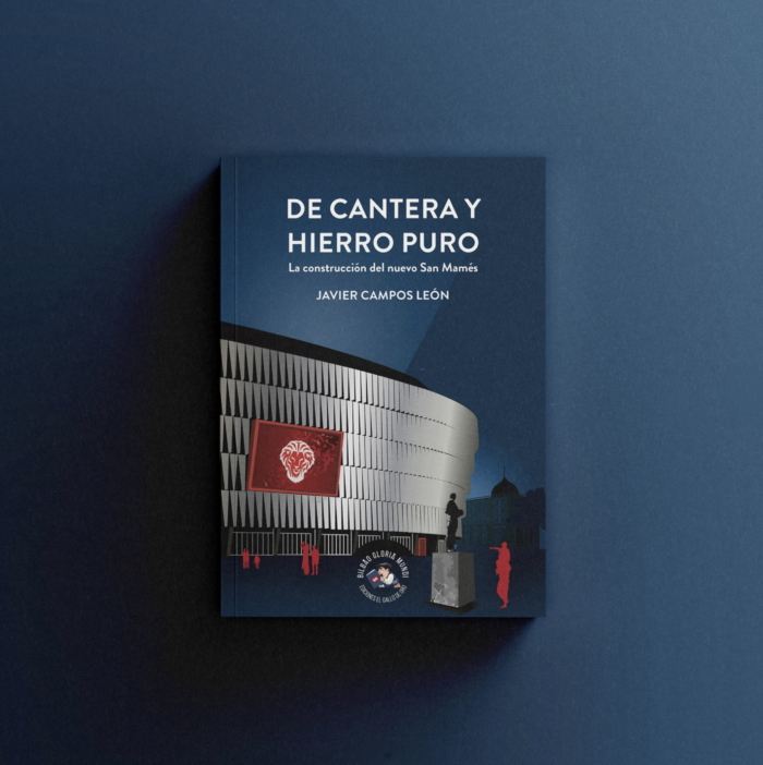 'De cantera y hierro puro', Javier Campos León, portada